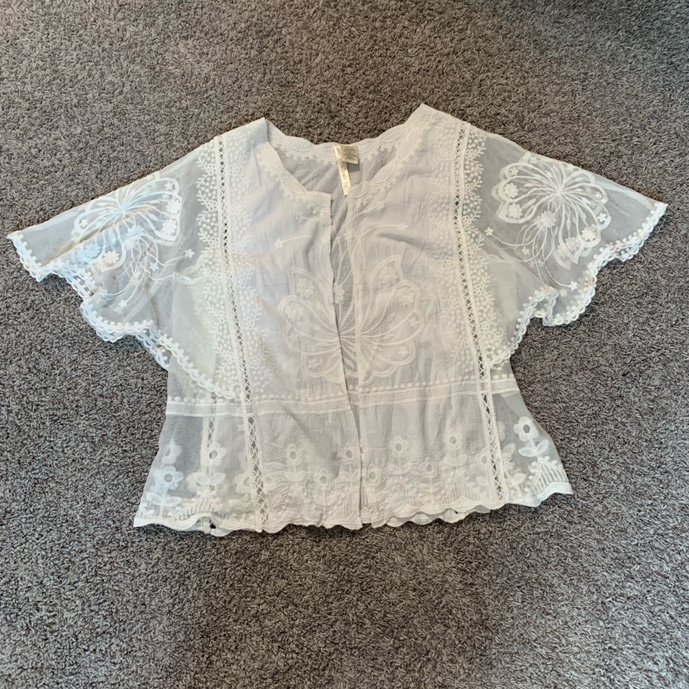 Forgotten Grace Lace Boho Kimono